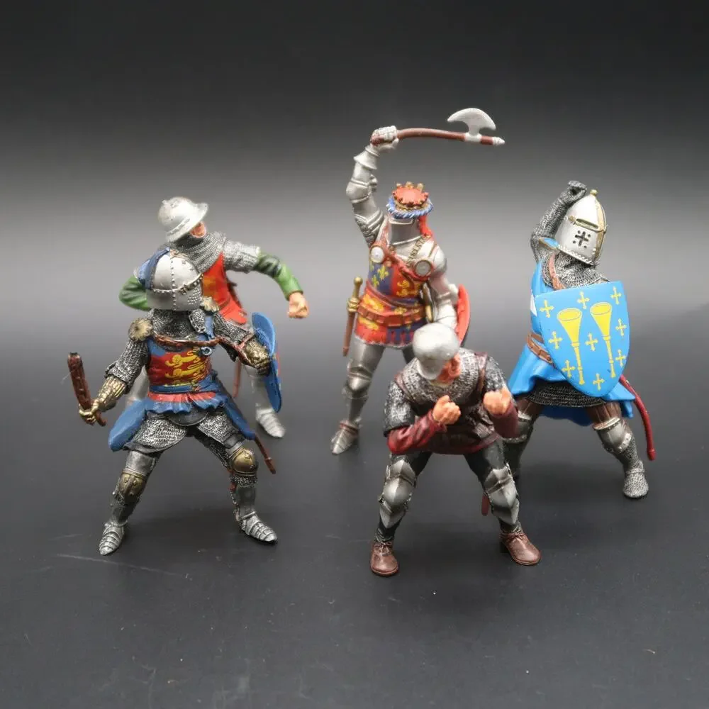 Blue Box Knights Set of 5 Action Figures 4